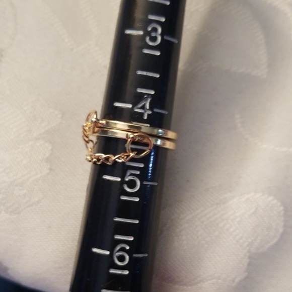 Boho Midi knuckle Ring Set Gold - Picture 7 of 7